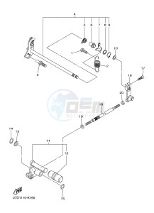 XVS1300CU XVS1300 CUSTOM XVS1300 CUSTOM (2SSA) drawing SHIFT SHAFT