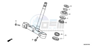 NC700XDC drawing STEERING STEM