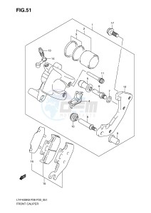 LT-F400 (P28-P33) drawing FRONT CALIPER