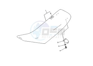 YZ LC 250 drawing SEAT