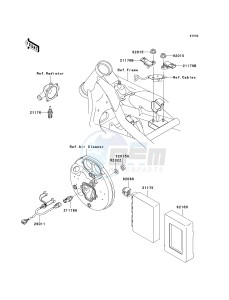 VN 1500 L [VULCAN 1500 NOMAD FI] (L5) [VULCAN 1500 NOMAD FI] drawing FUEL INJECTION