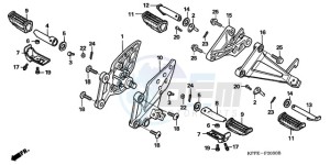 CBR125RWA France - (F / CMF WH) drawing STEP