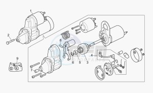 California 1100 EV PI Cat. EV PI Cat. drawing Starter motor