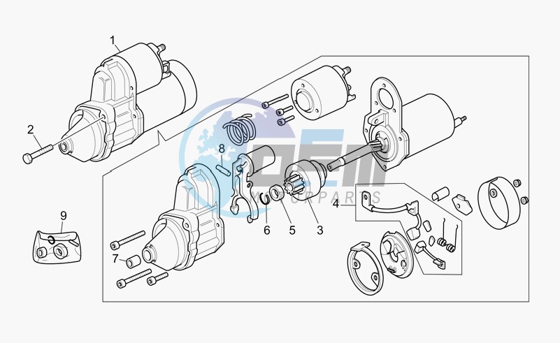 Starter motor