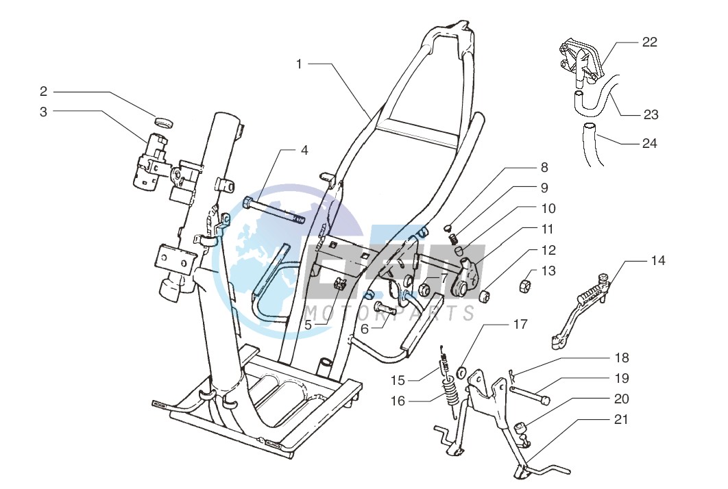 Chassis-Central stand