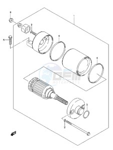 LT-A750X drawing STARTING MOTOR