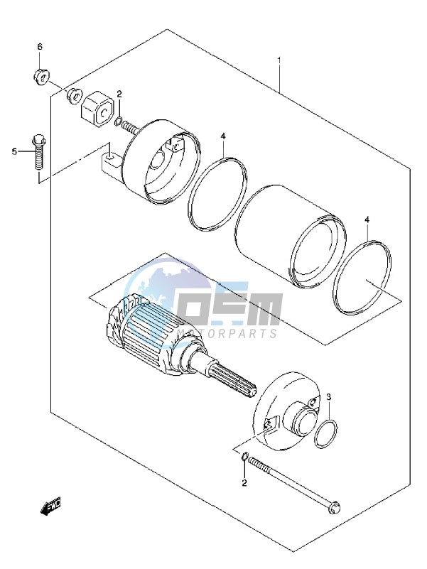 STARTING MOTOR