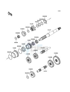 KVF650 4x4 KVF650D8F EU GB drawing Transmission