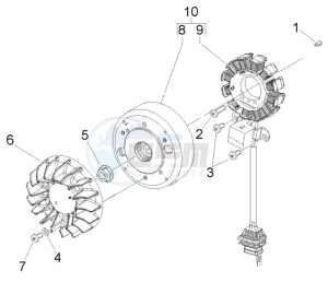 Liberty 50 2t RST ptt (AU-D) Austria - Germany drawing Flywheel magneto