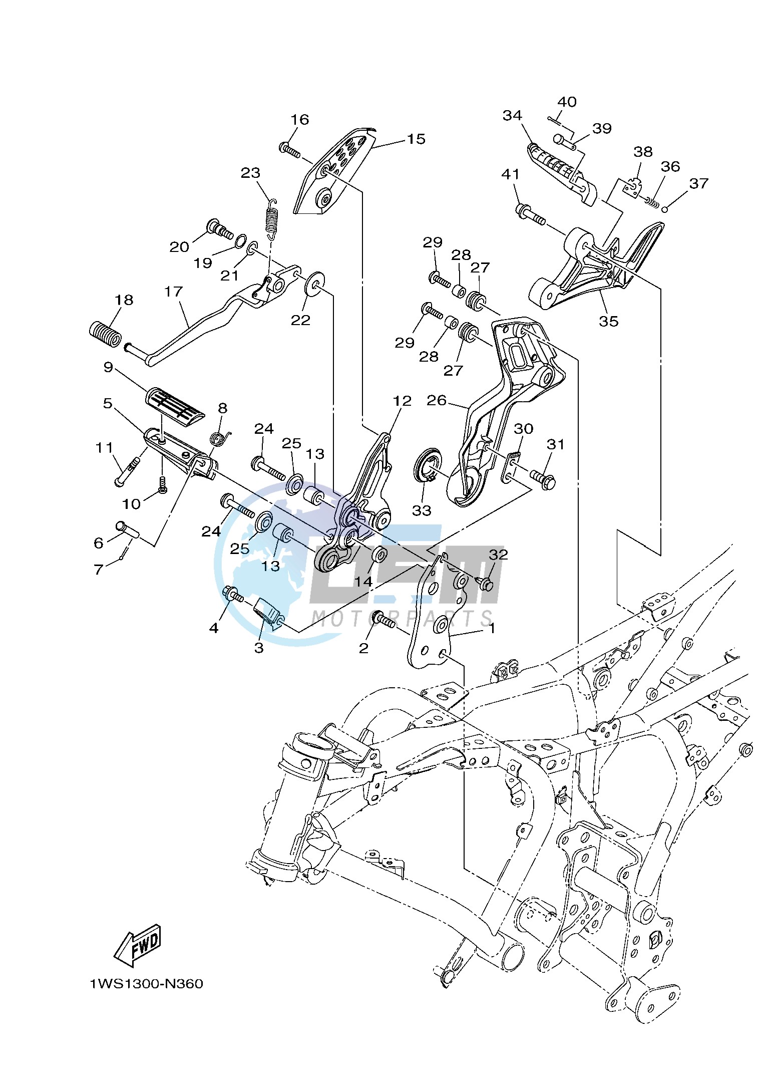 STAND & FOOTREST 2