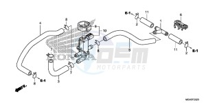 VFR1200XDC drawing AIR INJECTION CONTROL VALVE