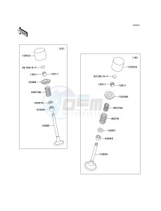 ZX 600 J [ZZR600] (J6F-J8F) J7F drawing VALVE-- S- -