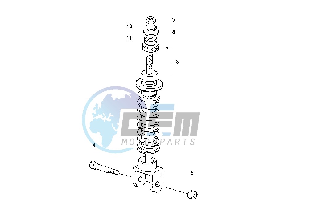 Rear Shock absorber