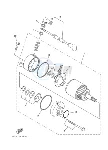 YFZ450 YFZ450D (1PD5 1PD6) drawing STARTING MOTOR