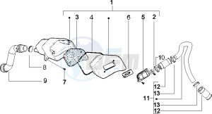 NRG 50 power DT drawing Secondairy air box