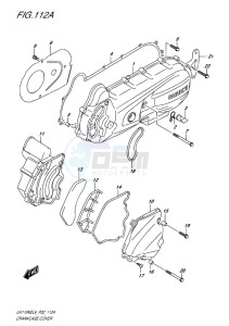 UK110NE ADDRESS EU drawing CRANKCASE COVER