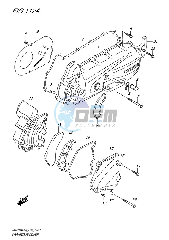 CRANKCASE COVER