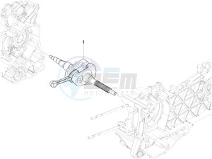 S 125 4T 3V IE NOABS E3 (APAC) drawing Crankshaft