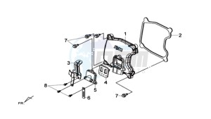 MAXSYM 600 I ABS EXECUTIVE SPORT L6 drawing CYLINDER HEAD COVER