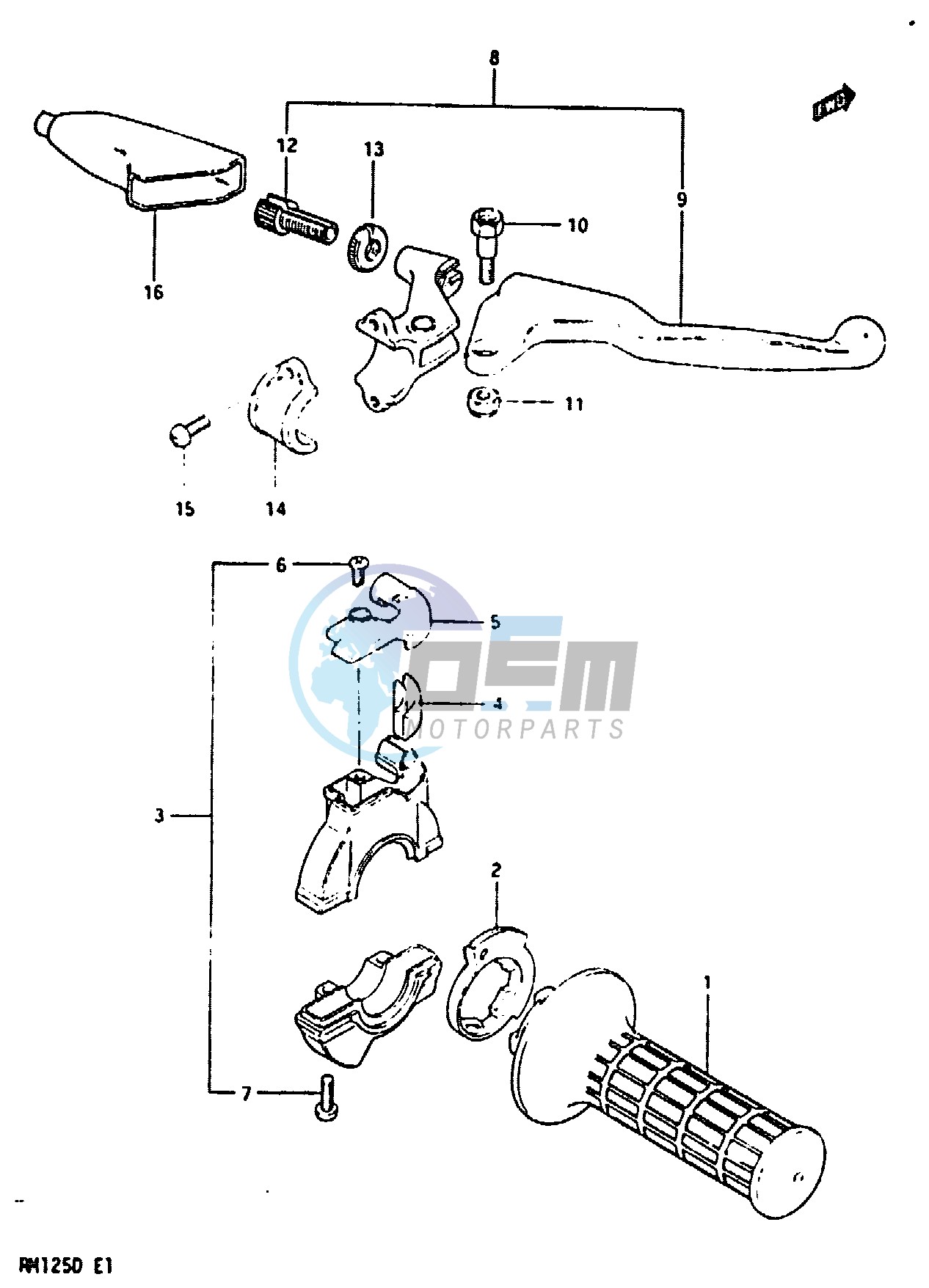 RIGHT HANDLE SWITCH