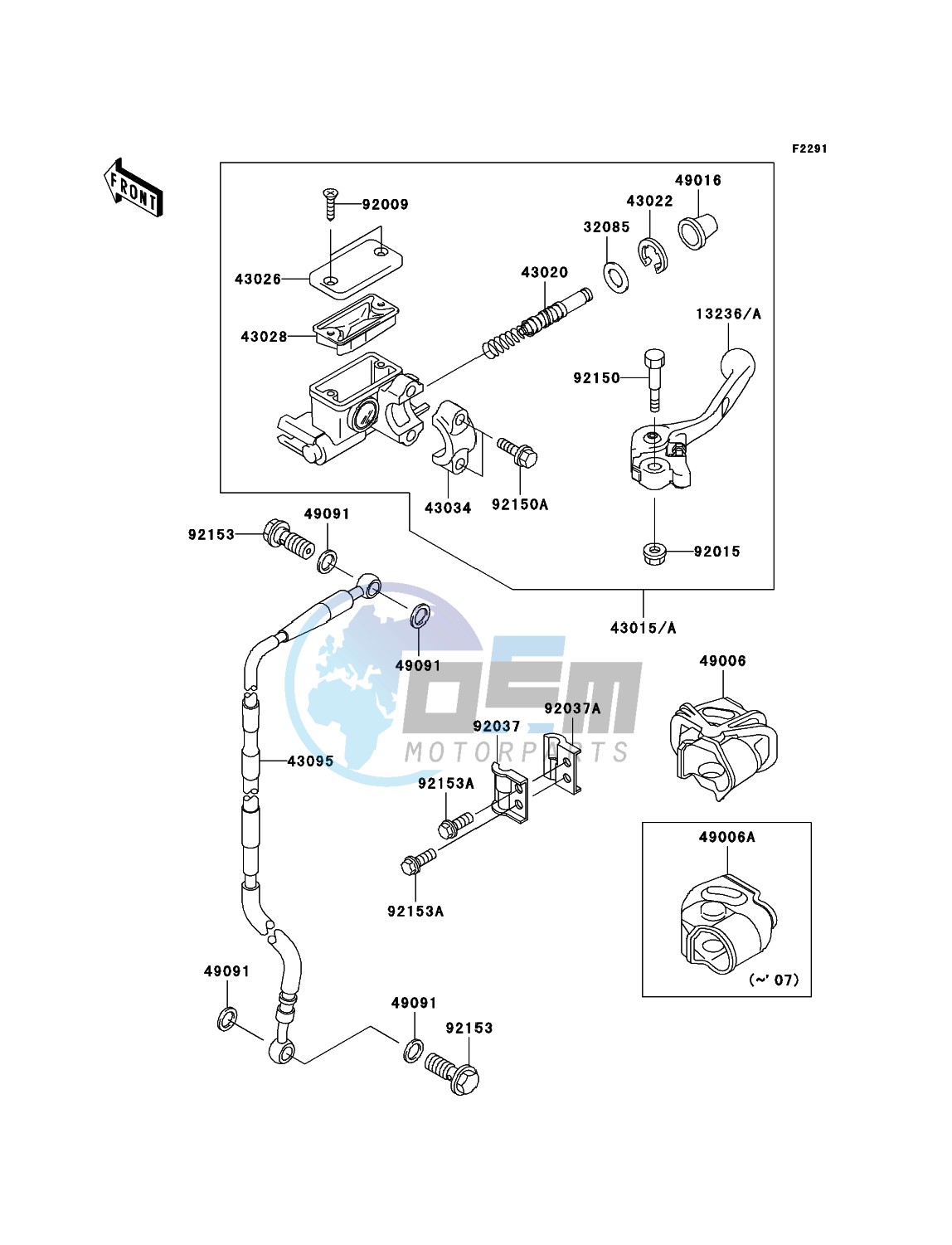 Front Master Cylinder