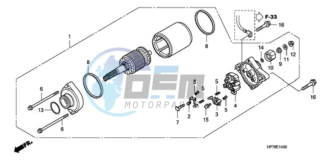 STARTING MOTOR