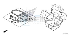 VFR1200XDE CrossTourer - VFR1200X Dual Clutch 2ED - (2ED) drawing GASKET KIT B