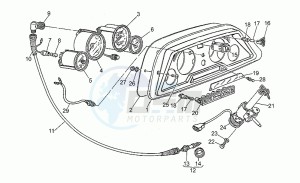 California III 1000 Iniezione Iniezione drawing Dashboard var. For fairing