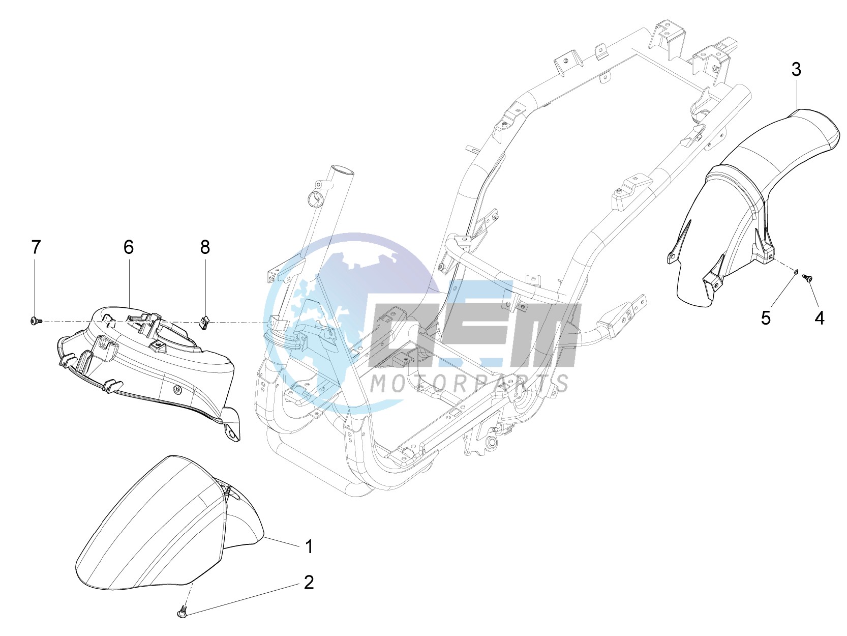 Wheel housing - Mudguard