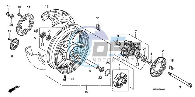 REAR WHEEL