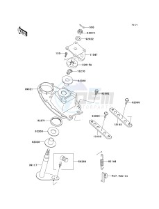 JH 750 E [SS] (E1-E2) [SS] drawing HANDLE POLE