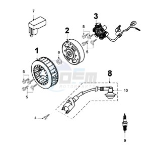 TKR R BE drawing IGNITION PART