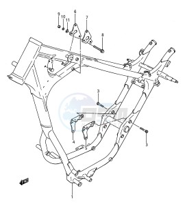 LS650 (E28) SAVAGE drawing FRAME