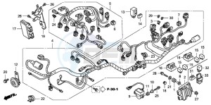 CBF600N drawing WIRE HARNESS (CBF600S8/SA8/N8/NA8)