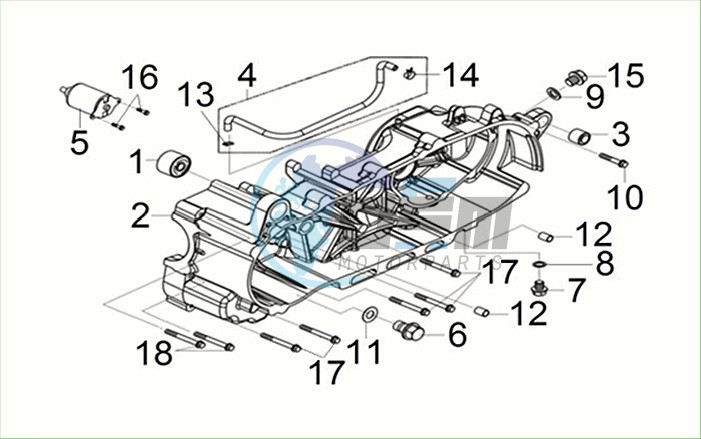 L. CRANK CASE