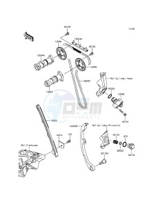 NINJA_250SL_ABS BX250BFSA XX (EU ME A(FRICA) drawing Camshaft(s)/Tensioner