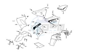 SENDA R DRD RACING - 50 CC VTHSR1D2B. EU2 drawing BODY MY06