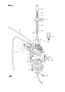 LT80 (P3) drawing CARBURETOR