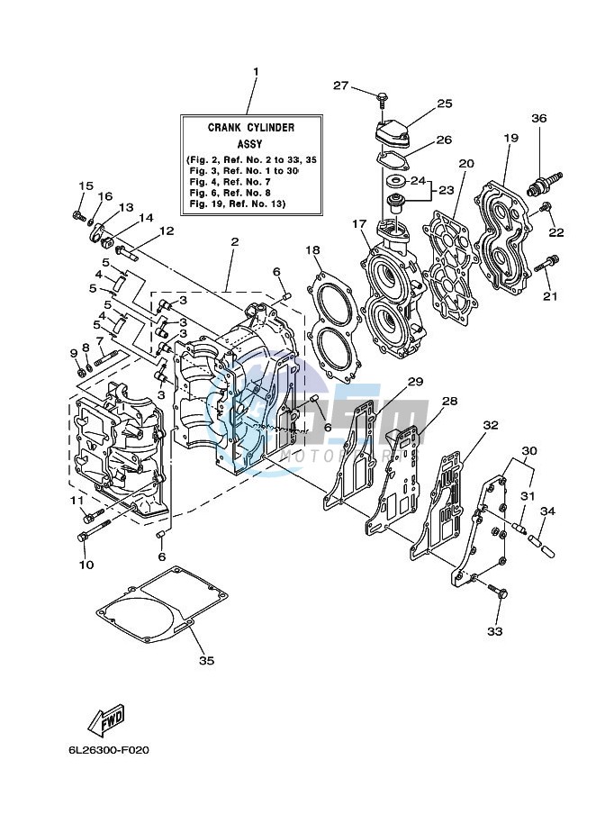 CYLINDER--CRANKCASE