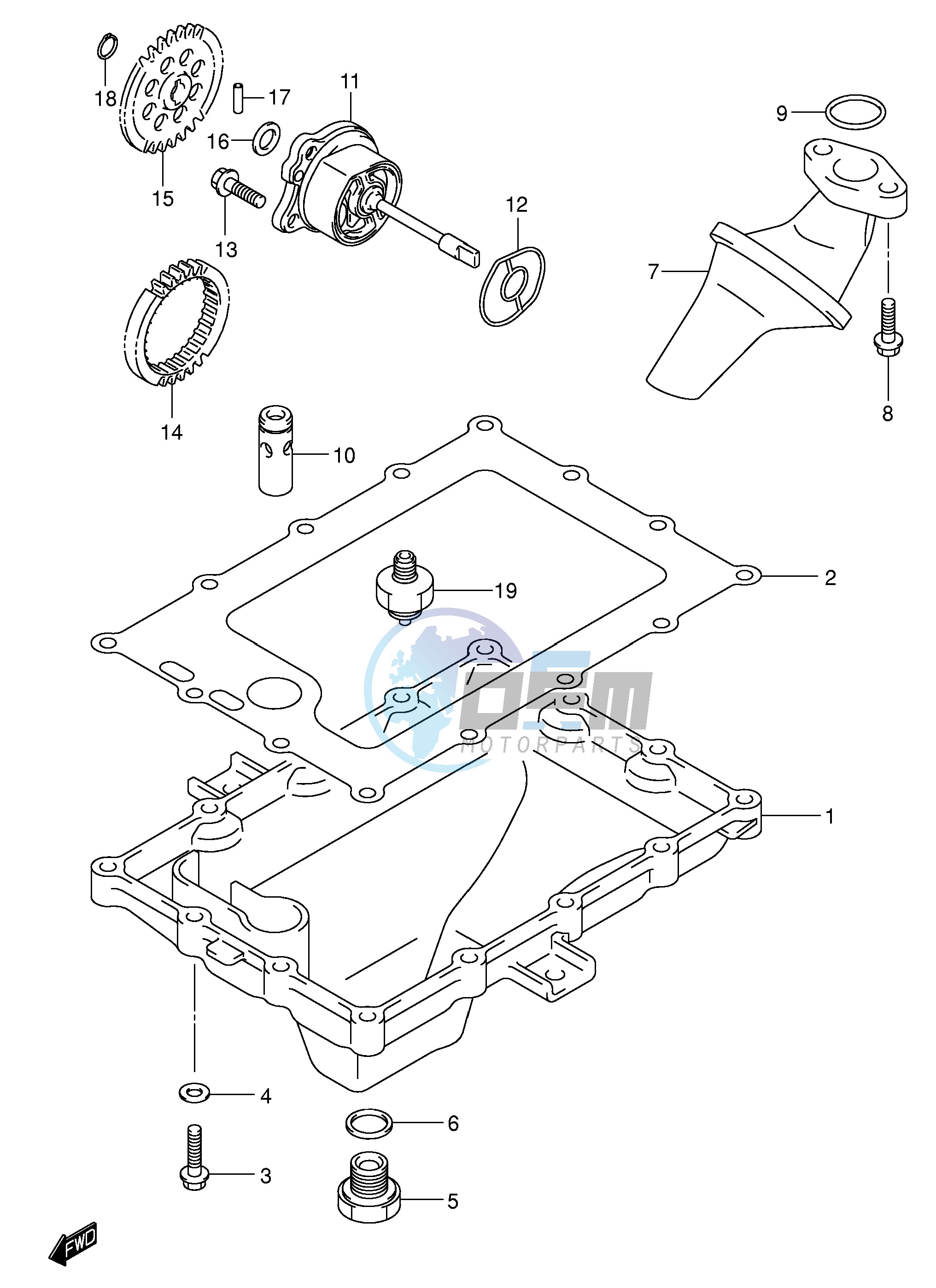 OIL PAN - OIL PUMP