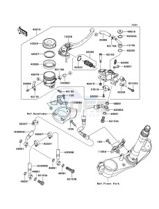 ZZR1400 ZX1400A6F FR GB XX (EU ME A(FRICA) drawing Front Master Cylinder