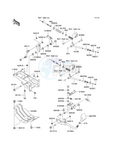 KAF 620 E [MULE 3010 4X4] (E6F-E8F) E6F drawing SHIFT LEVER-- S- ---  - JK1AFCE1 6B543663- -