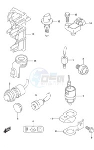 DF 20A drawing Sensor/Switch Non-Remote Control