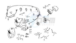 SENDA R X-TREM - 50 CC VTHSR1D1A EU2 drawing WIRING HARNESS