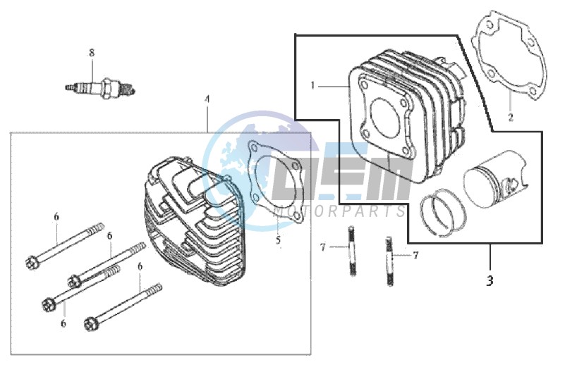 CYLINDER / CYLINDER HEAD