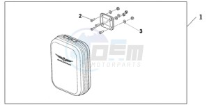 GL18009 Australia - (U / AB NAV) drawing FAIRING POUCH