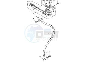 DT X 125 drawing FRONT MASTER CYLINDER