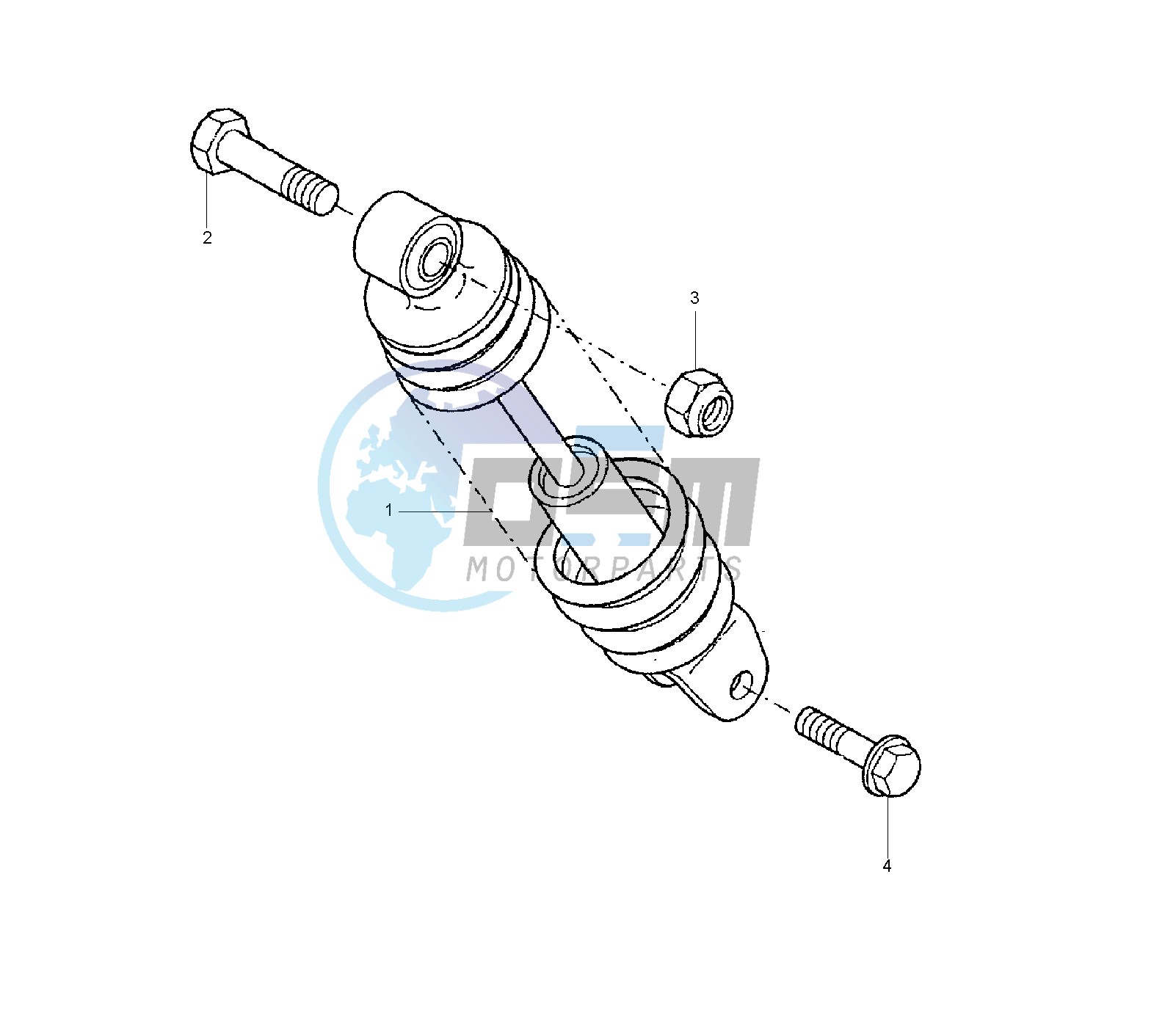 REAR SHOCK ABSORBER