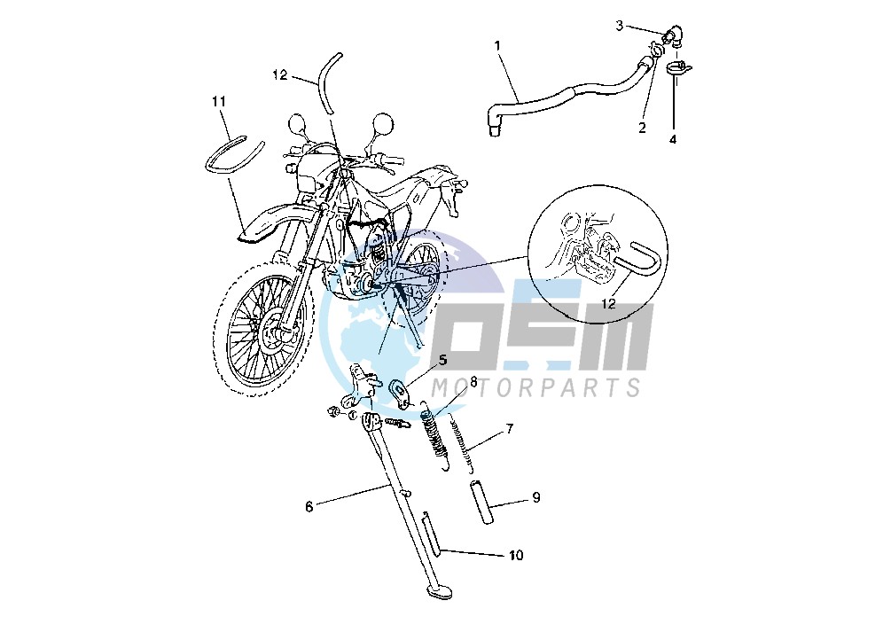 SIDE STAND EURO KIT