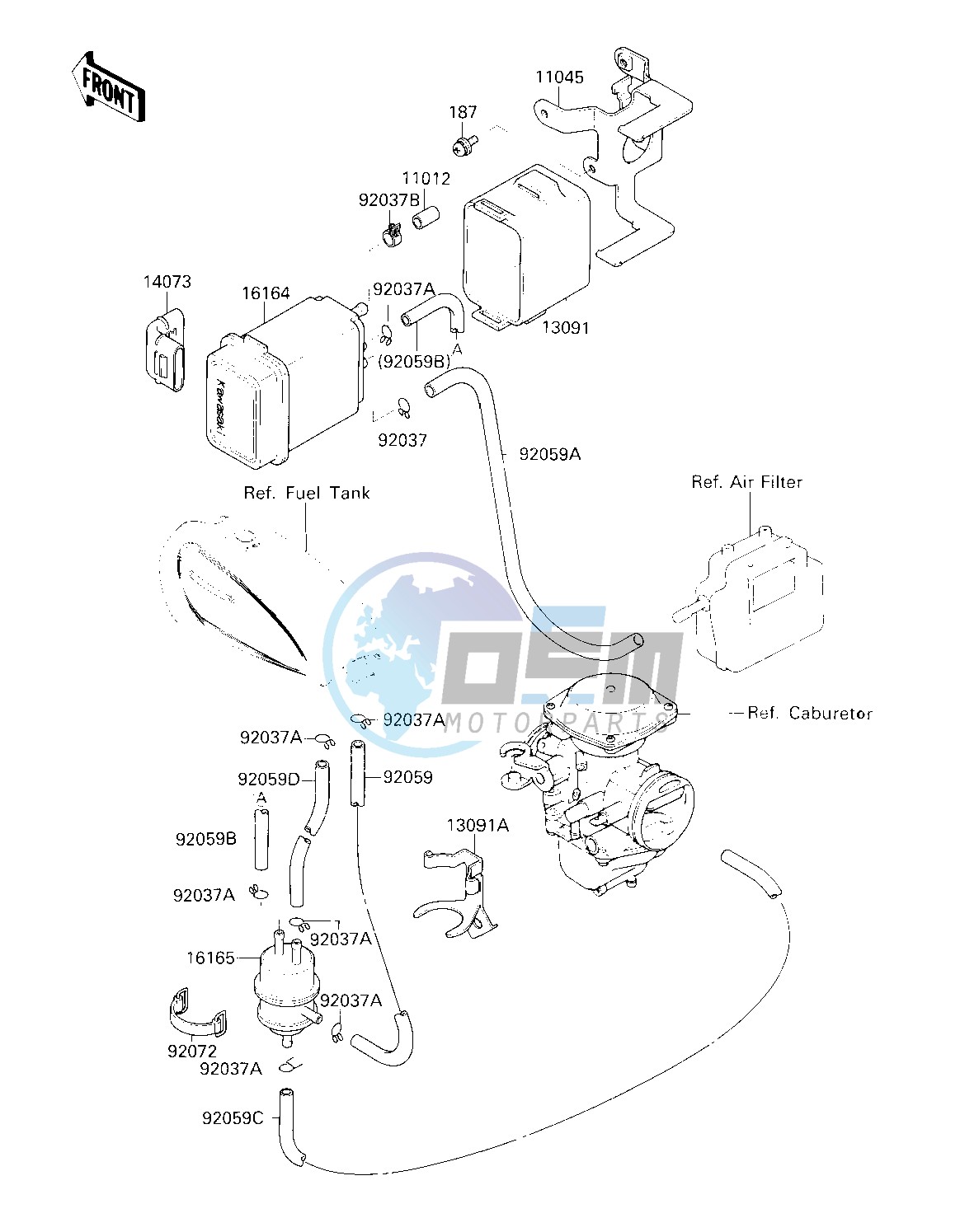 FUEL EVAPORATIVE SYSTEM